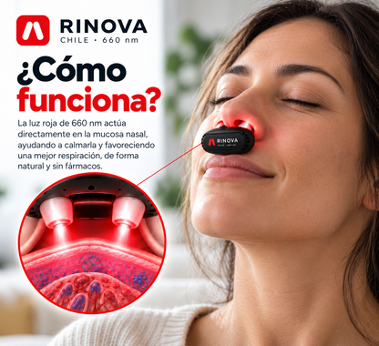 Rinova 660 Versión Mejorada | Respira libre sin fármacos