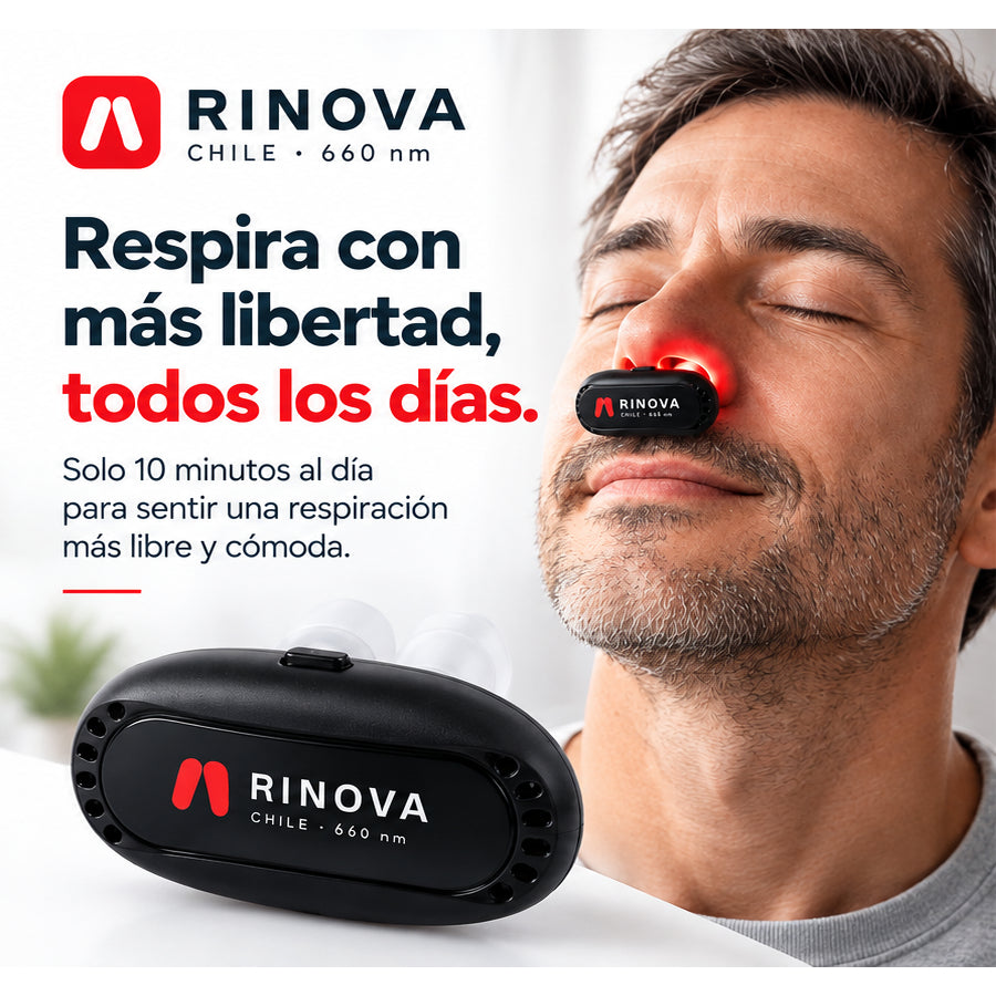 Rinova 660 Versión Mejorada | Respira libre sin fármacos